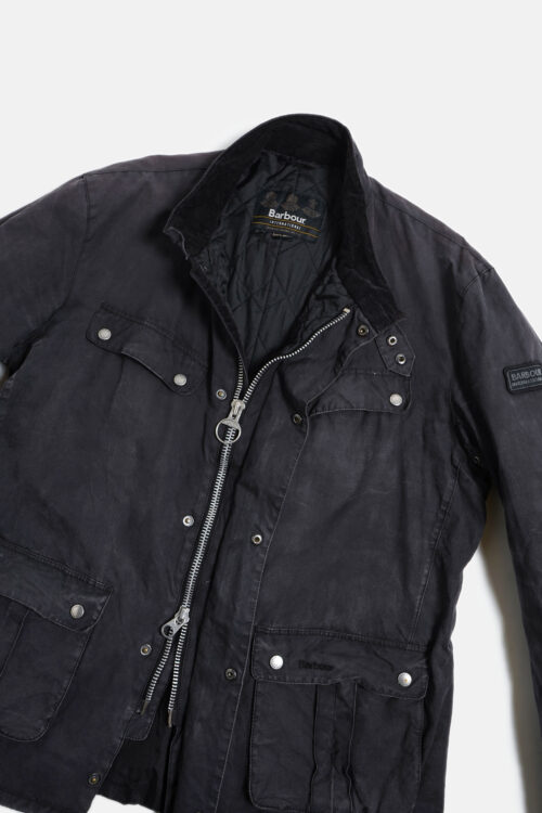 BARBOUR B INTL DUKE WAX JACKET FADED COLOR