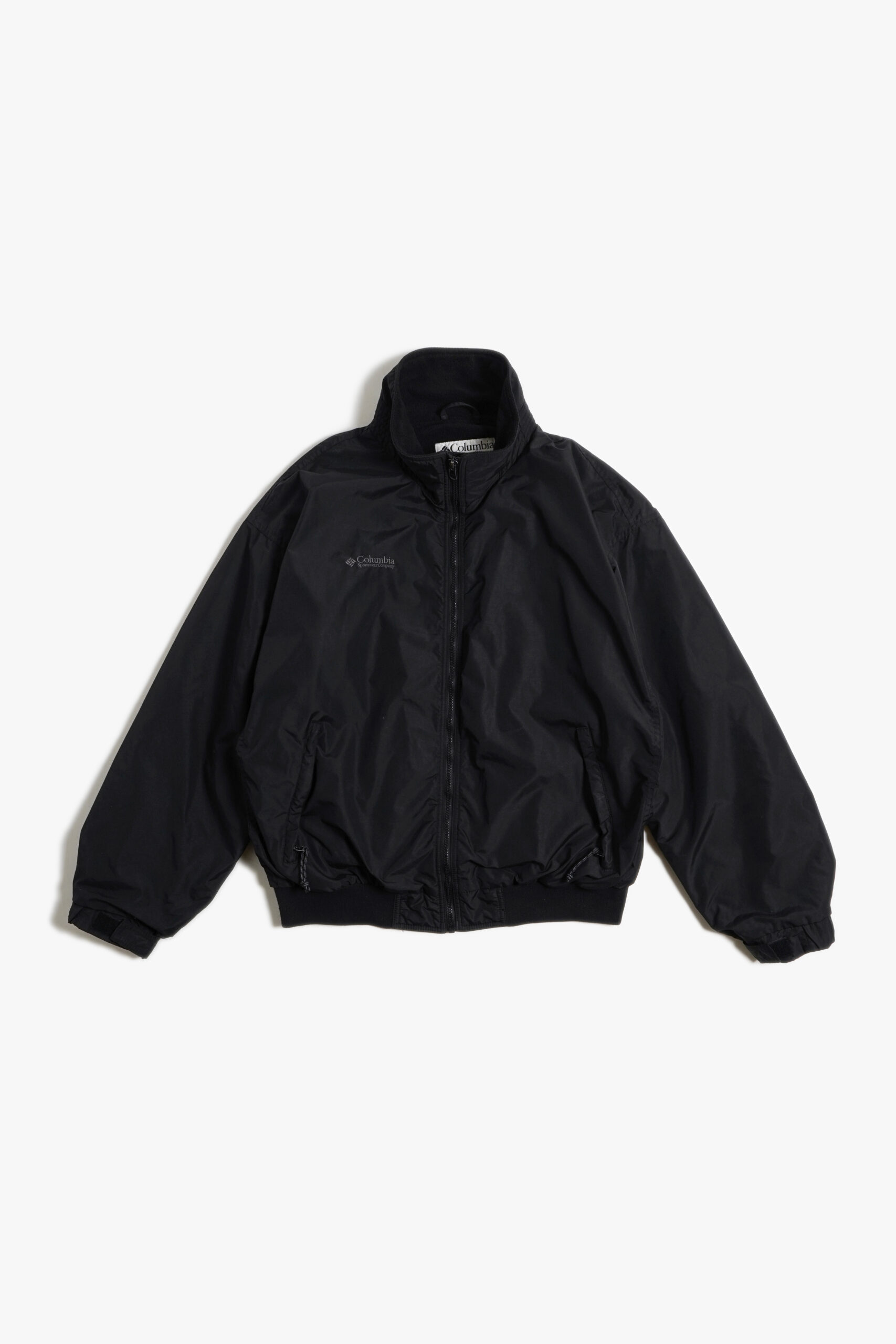 COLUMBIA HIGH NECK SHLLED JACKET BLACK