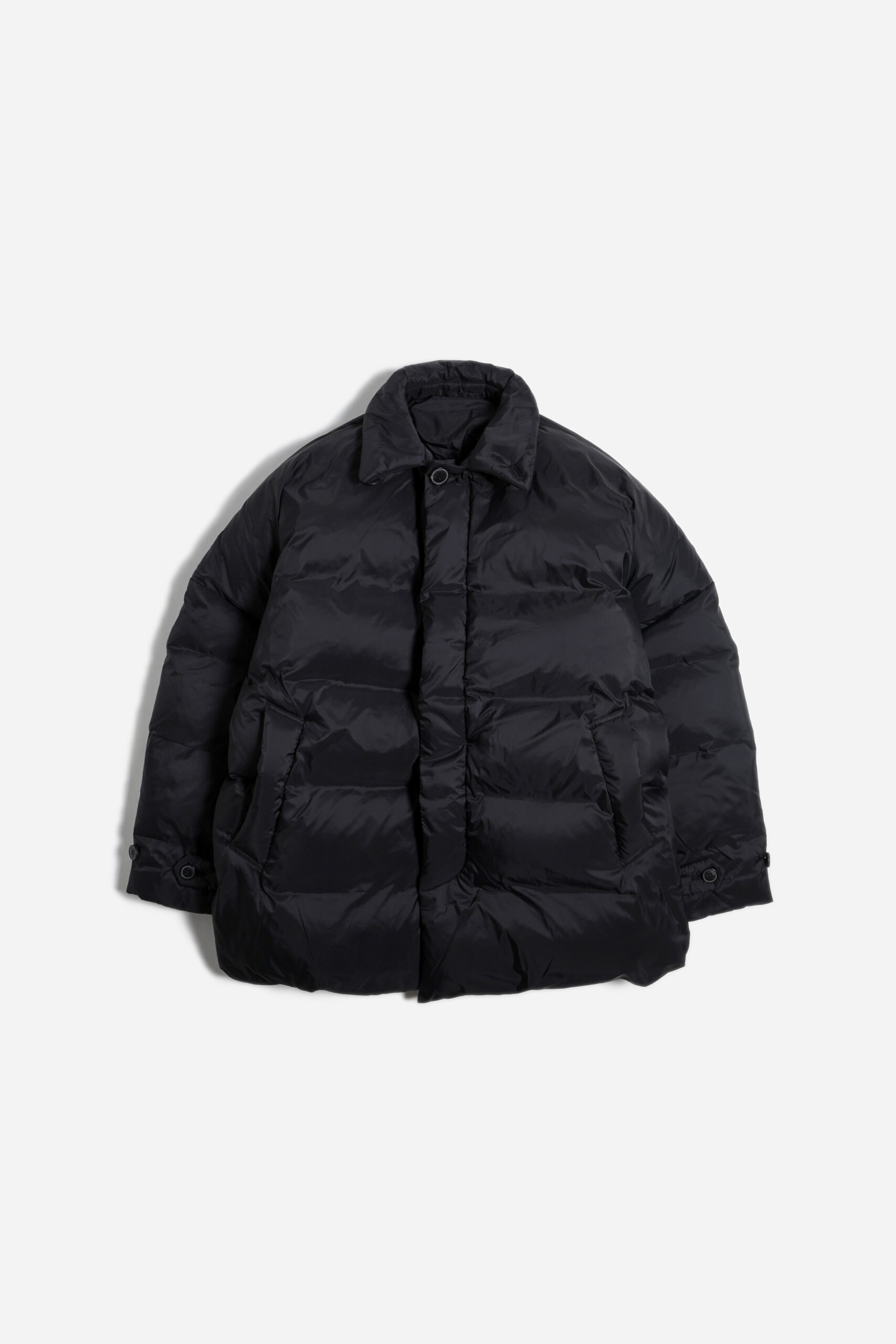 DOWN BIG JACKET NYLON TYPE BLACK 24AW