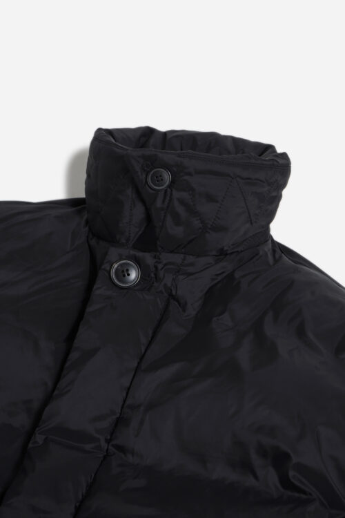 DOWN BIG JACKET NYLON TYPE BLACK 24AW