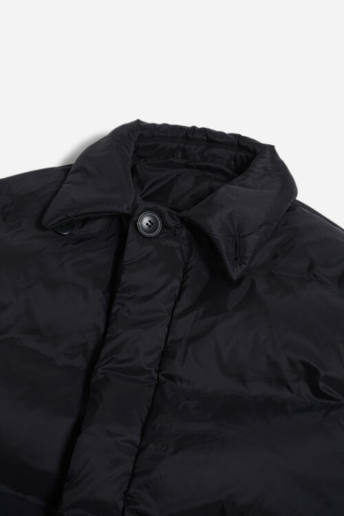 DOWN BIG JACKET NYLON TYPE BLACK 24AW