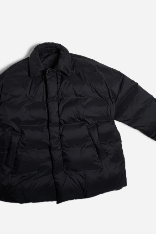 DOWN BIG JACKET NYLON TYPE BLACK 24AW