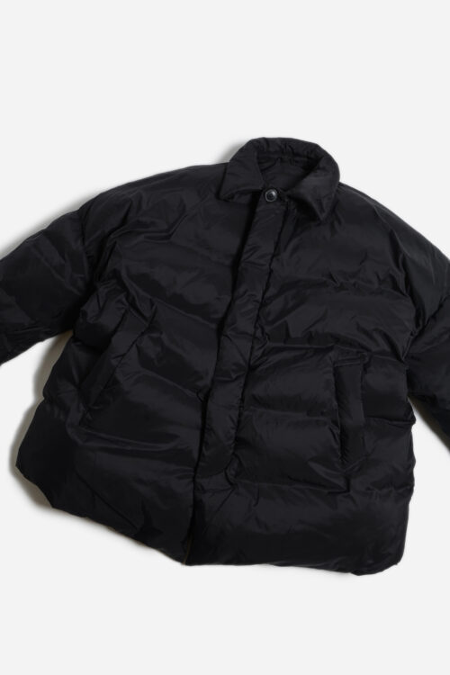 DOWN BIG JACKET NYLON TYPE BLACK 24AW