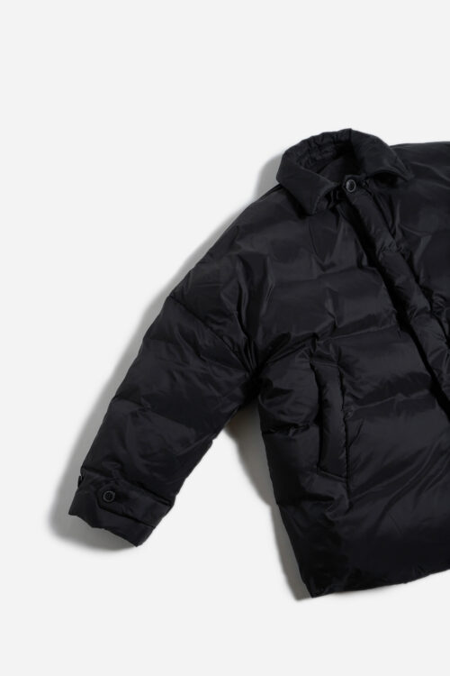 DOWN BIG JACKET NYLON TYPE BLACK 24AW