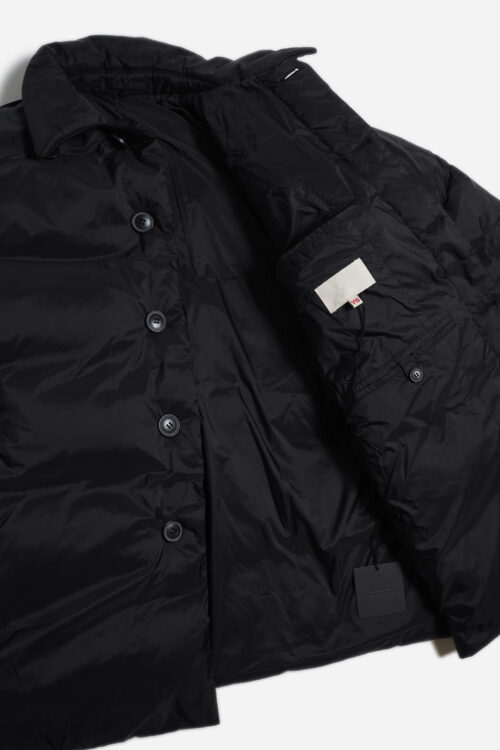 DOWN BIG JACKET NYLON TYPE BLACK 24AW