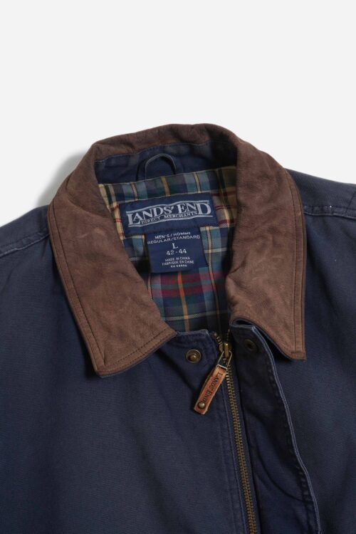 LANDS'END FADED CANVAS COVER JACKET