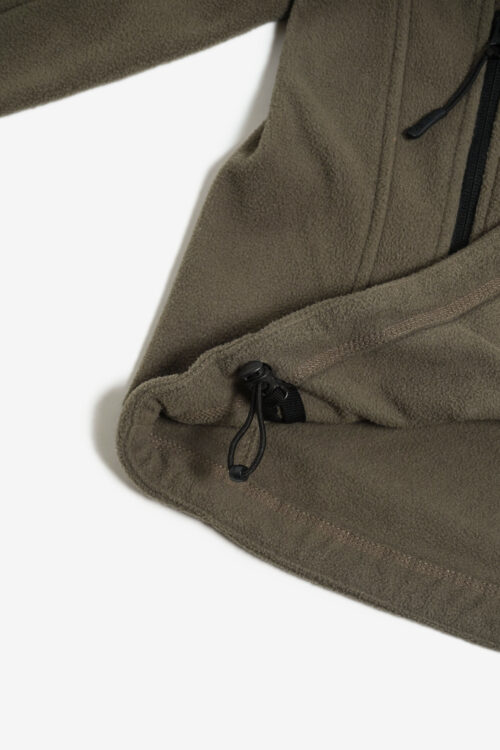 MILITARY FLEECE HOODED JACKET