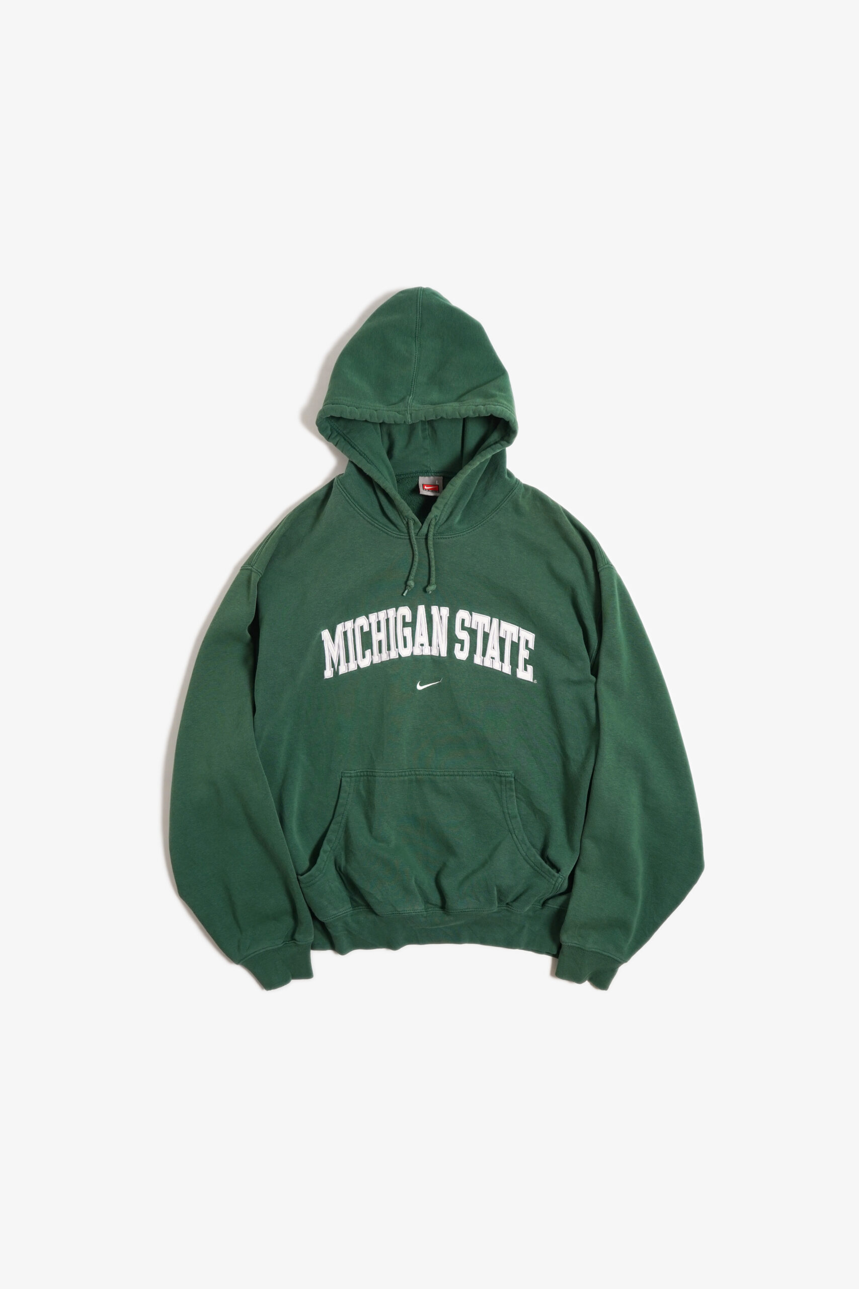 90'S NIKE MICHIGAN TEAM HOODIE FADED GREEN 