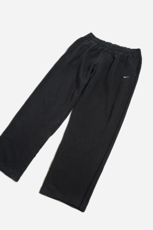 NIKE STRAIGHT SILHOUETTE SWEAT PANTS FADE BLACK