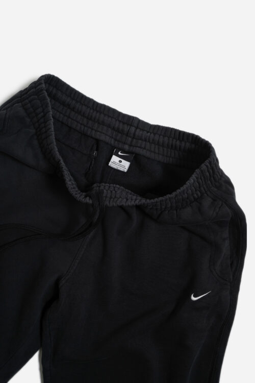 NIKE STRAIGHT SILHOUETTE SWEAT PANTS FADE BLACK