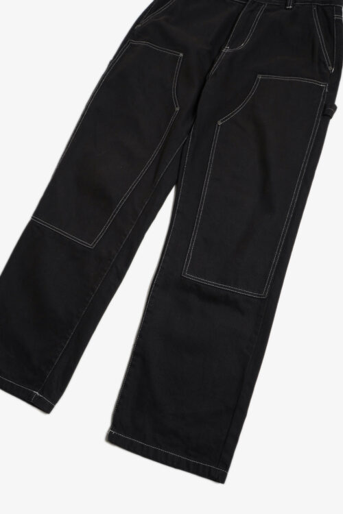 REVIEW DOUBLE KNEE DENIM PANTS