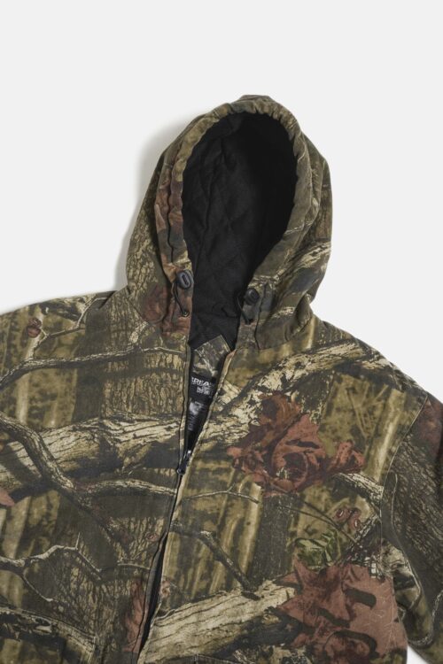 MOSSY OAK BRAKE-UP PATTAERN CAMO ZIP UP  HOODIE JACKET