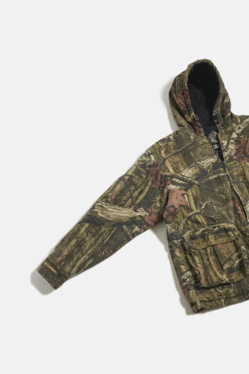 MOSSY OAK BRAKE-UP PATTAERN CAMO ZIP UP  HOODIE JACKET