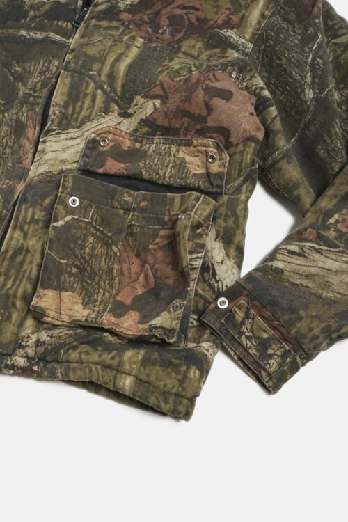 MOSSY OAK BRAKE-UP PATTAERN CAMO ZIP UP  HOODIE JACKET