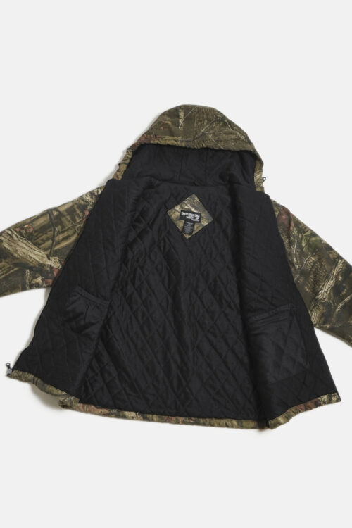 MOSSY OAK BRAKE-UP PATTAERN CAMO ZIP UP  HOODIE JACKET