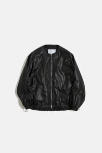 ジャケット・アウター UNTRACE 24AW LEATHER ZIPPER CARDIGAN LEATHER ZIPPER CARDIGAN | FUDGE UP NOTHING