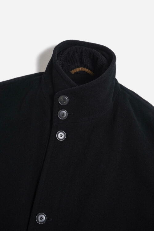 HUGO BOSS LAYERED DETAIL WOOL COAT