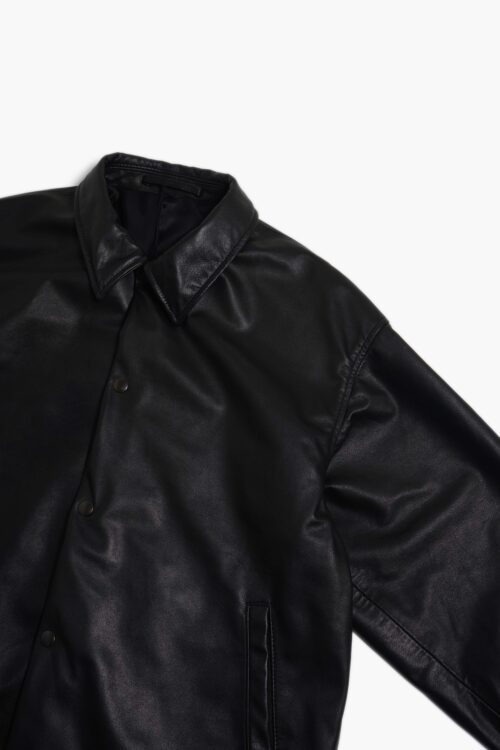 COACH JACKET - FULL GRAIN LEATHER -