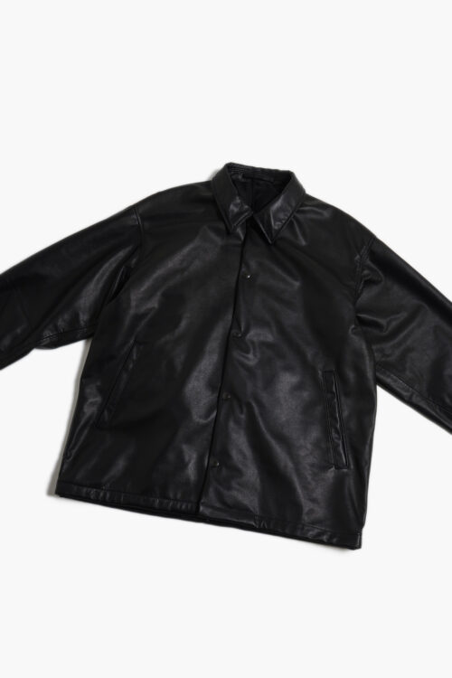 COACH JACKET - FULL GRAIN LEATHER -