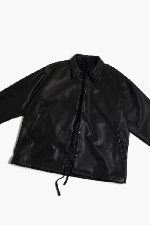 COACH JACKET - FULL GRAIN LEATHER -