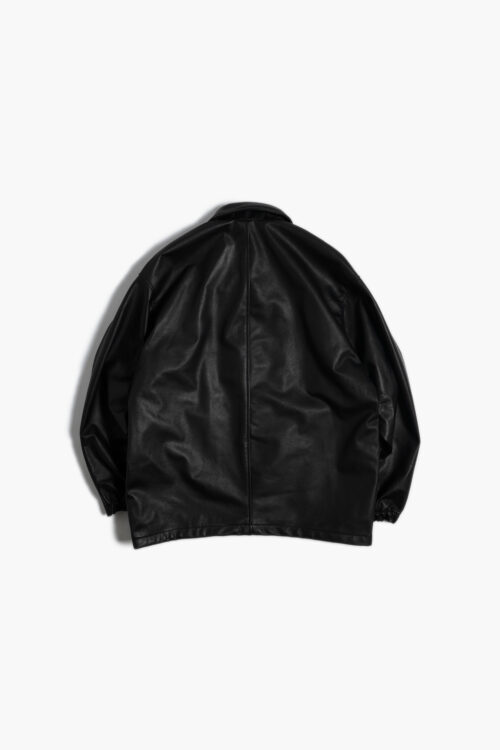 COACH JACKET - FULL GRAIN LEATHER -