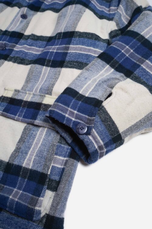 FLANNEL PADED CHECK SHIRTS JACKET