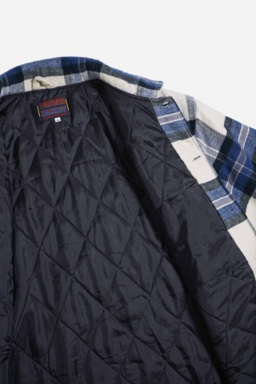 FLANNEL PADED CHECK SHIRTS JACKET