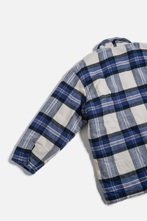 FLANNEL PADED CHECK SHIRTS JACKET