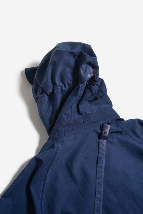 GARMENT DYED PULLOVER JACKET NAVY