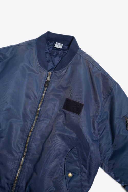 90'S MAURO FERRINI MA-1 BLOUSON JACKET NAVY