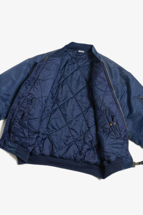 90'S MAURO FERRINI MA-1 BLOUSON JACKET NAVY