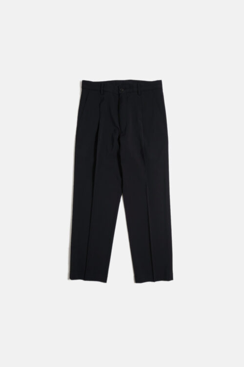 ONE PLEATED TROUSERS BLACK