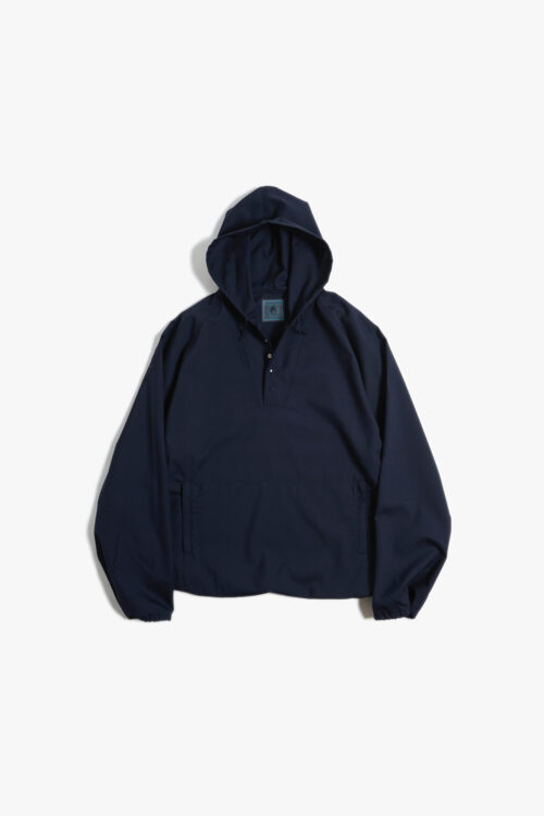 COMBAT WOOL ANORAK D.NAVY