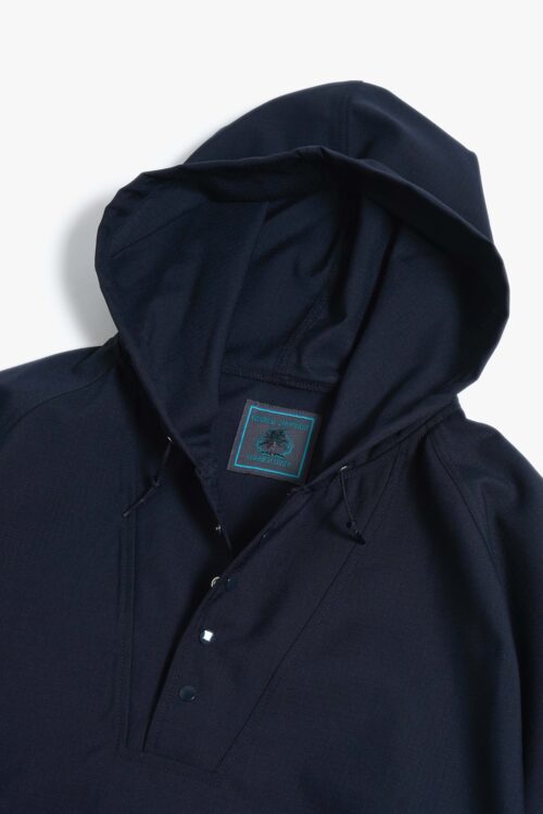 COMBAT WOOL ANORAK D.NAVY