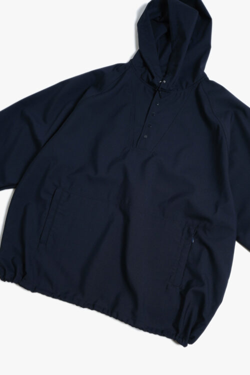 COMBAT WOOL ANORAK D.NAVY