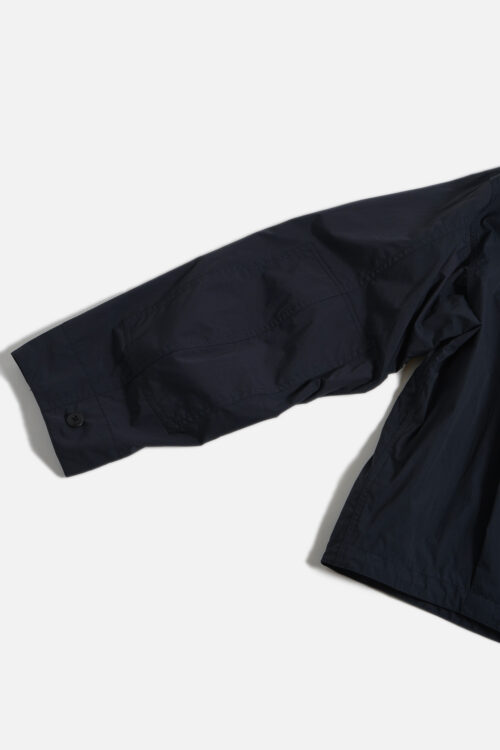 CROPPED UTILITY SHIRT BLACK