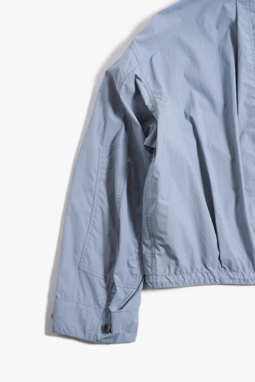 CROPPED UTILITY SHIRT L.GREY