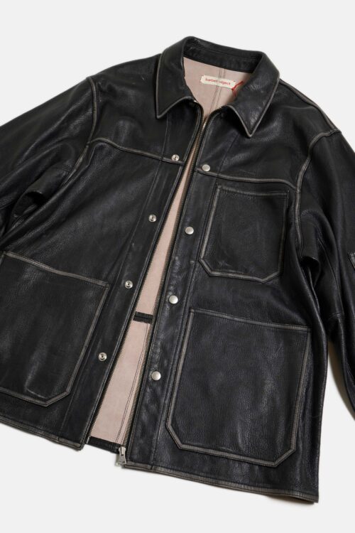 LEATHER COVERALL