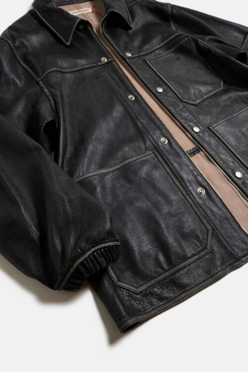 LEATHER COVERALL