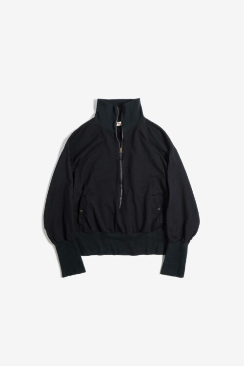 ZIP SWEAT BLACK