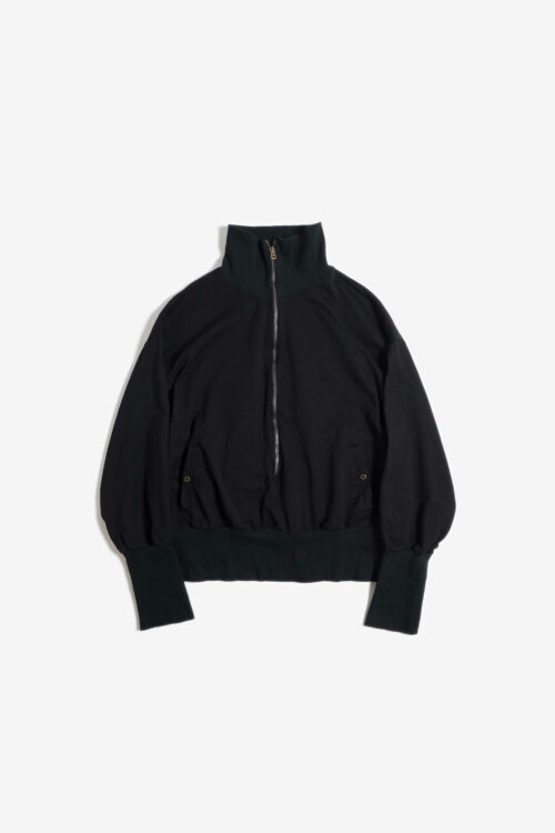 ZIP SWEAT BLACK