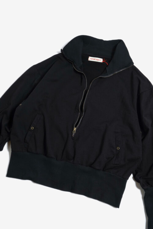 ZIP SWEAT BLACK