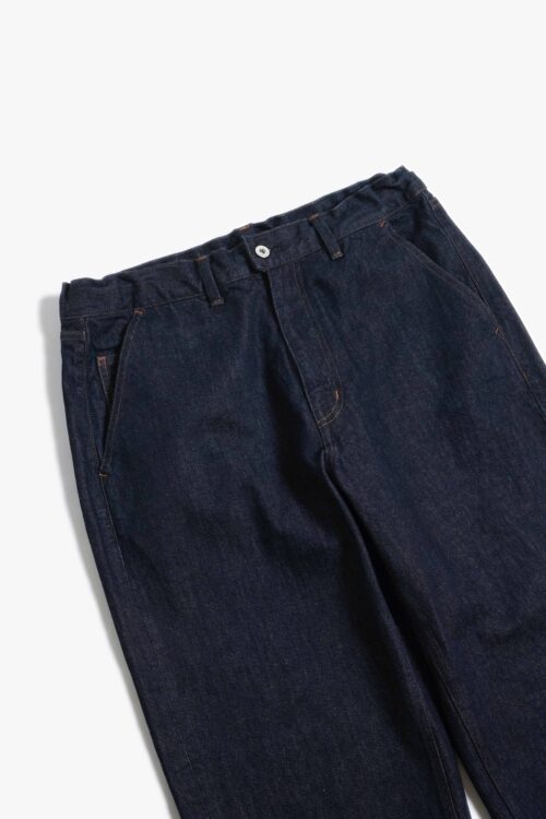 DENIM STRAIGHT PANTS DARK NAVY