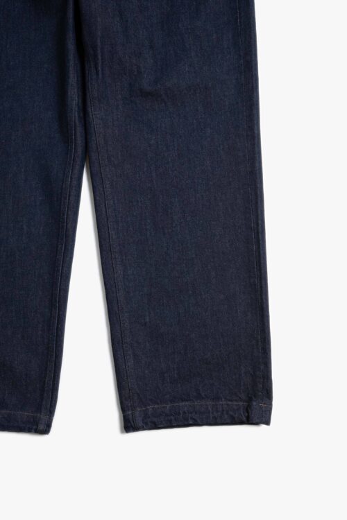 DENIM STRAIGHT PANTS DARK NAVY
