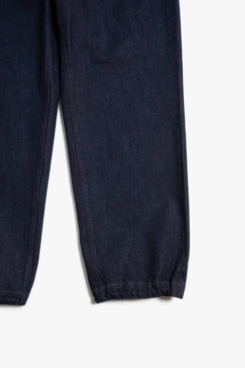 DENIM STRAIGHT PANTS DARK NAVY