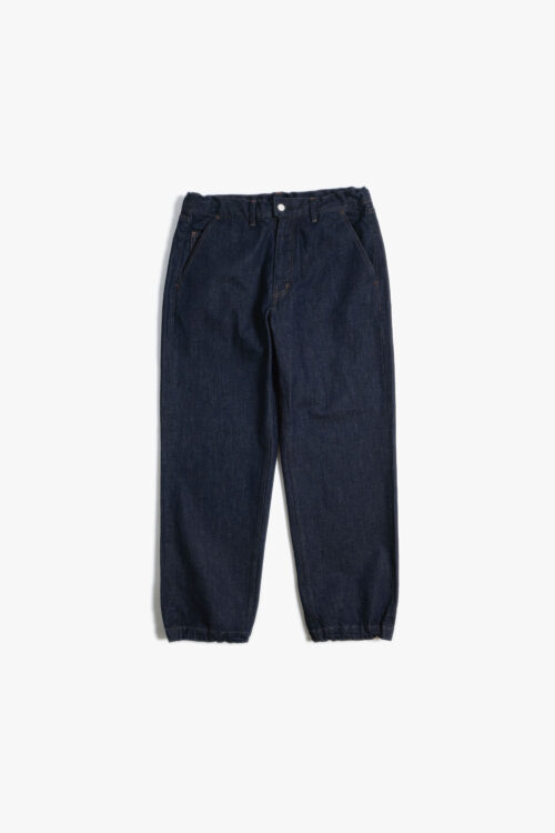 DENIM STRAIGHT PANTS DARK NAVY