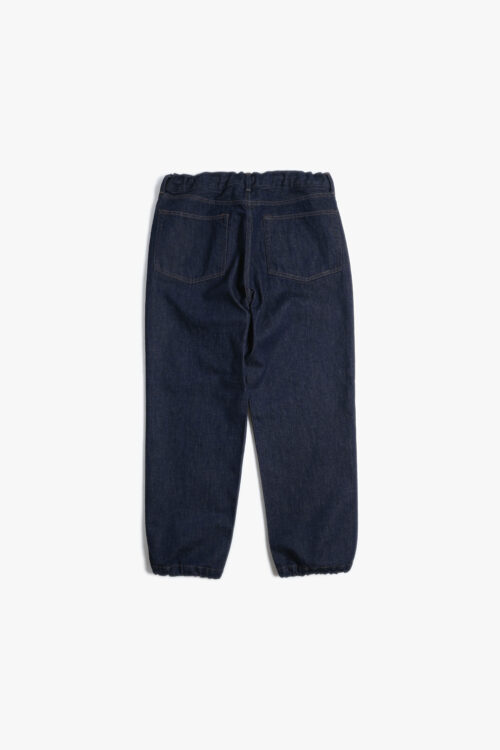 DENIM STRAIGHT PANTS DARK NAVY
