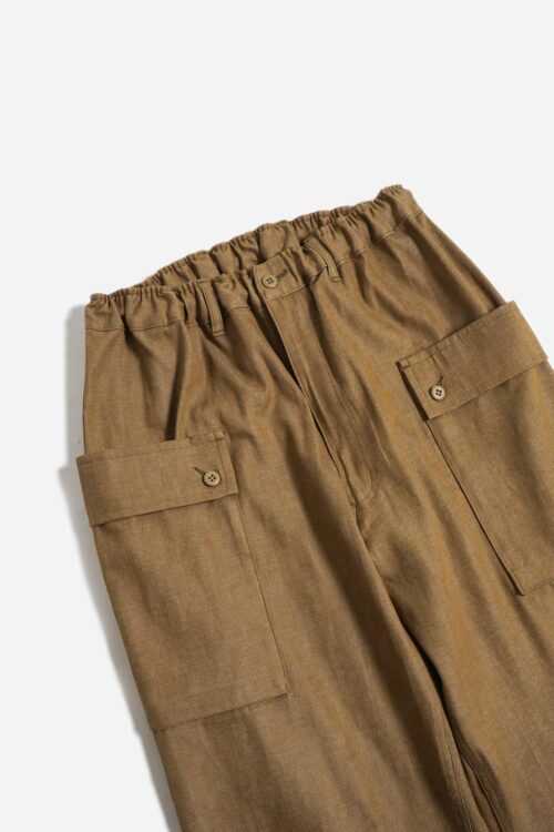 DOUBLE POCKET CARGO PANTS KHAKI 25SS