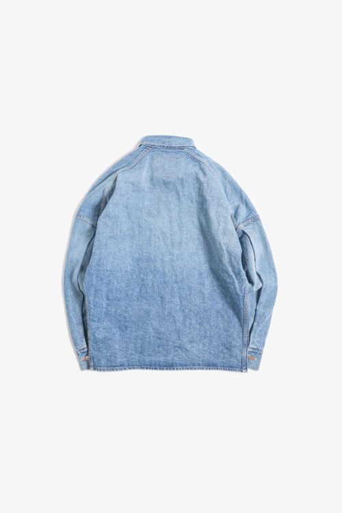 WASHI DENIM JACKET FADE BLUE