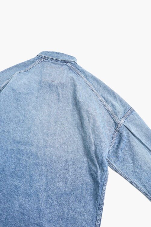 WASHI DENIM JACKET FADE BLUE